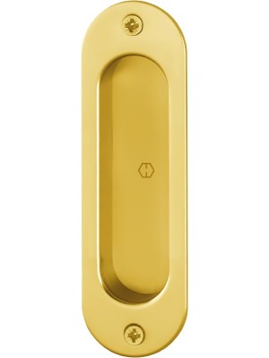 Byte av sklhandtag Ovala gold look (Monterade)