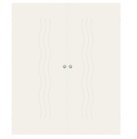 PARSKJUTDÖRR SWEDOOR STABLE EFFECT S300 VIT UTANPÅLIGGANDE