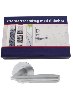 Beslagspaket (Monterad) Hoppe Vitoria Silver