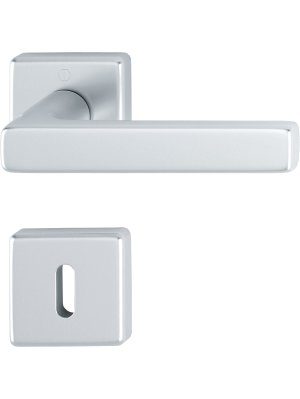 Handtagspaket Dallas silver med nyckelskylt