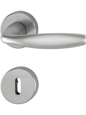 Handtagspaket New York rostfri med nyckelskylt