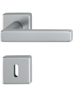 Handtagspaket Dallas rostfri med nyckelskylt