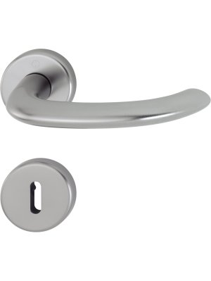 Handtagspaket Marseille rostfri med nyckelskylt