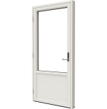 Brstad Fnsterdrr Nordan Ntech 3-glas Vit Aluminium