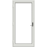 Helglasad Fnsterdrr Nordan Ntech 3-glas Vit Aluminium