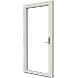 Helglasad Fnsterdrr Nordan Ntech 3-glas Vit Aluminium