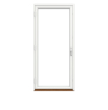 Helglasad Fnsterdrr Nordan Tanum 3-glas Vit Aluminium