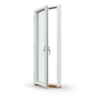 Helglasad Fnsterdrr Nordan Tanum 3-glas Vit Aluminium