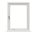 Sidohngt fnster Nordan Tanum 3-glas Vit Aluminium