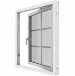 Sidohngt Elitfnster Original Alu 100 3-glas vitlackerad Aluminium