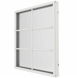 Fast Fnster Elitfnster Original Alu 100 3-glas Vit Aluminium