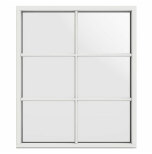 Fast Fnster Elitfnster Original Alu 100 3-glas Vit Aluminium