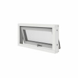 verkantshngt Elitfnster Original Alu 100 3-glas Vitlackerad Aluminium