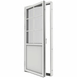 Brstad Fnsterdrr Elitfnster Original Alu 100 3-glas Vitlackerad Aluminium