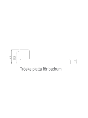 Trskel Trskel badrum 118mm