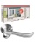 Beslagspaket (Monterad) ASSA 6638 MATTKROM
