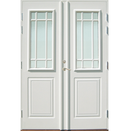 Parytterdörr Lurs Herrestad Kathedralglas