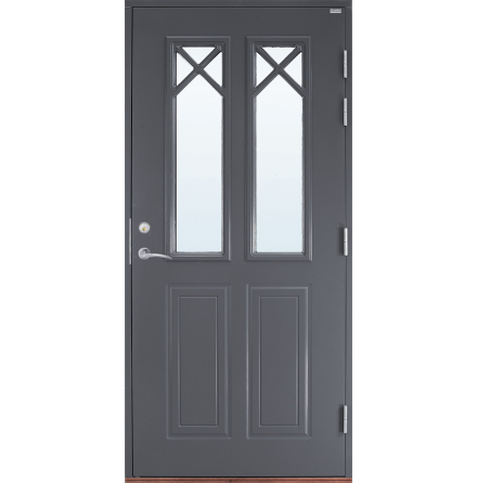 Ytterd�rr Lurs Rosendal Kathedralglas