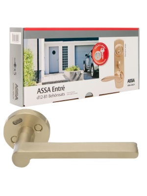 Beslagspaket (Monterad) ASSA 1937 MATTBORSTAD M�SSING