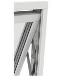 Vridfnster Outline 3-Glas Vitmlat Tr Express