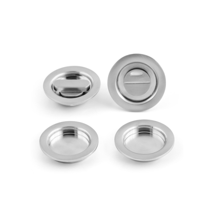 WC-BESLAG SKJUTDÖRR BORSTAD KROM Ø40MM