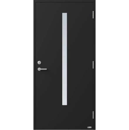 Ytterdörr BOR Sirius 863G Klarglas Blackline Lager