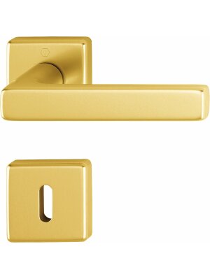 Handtagspaket Dallas guld med nyckelskylt