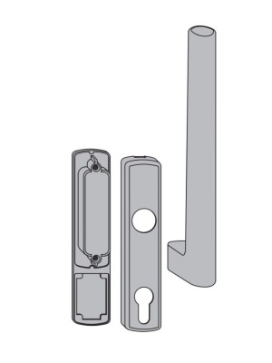 Handtagsbyte In handtag F�rberedd Cyl