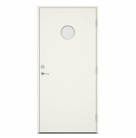 Ytterd�rr Swedoor Bergen Klarglas Vit