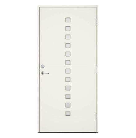 Ytterd�rr Swedoor Echo Klarglas Vit