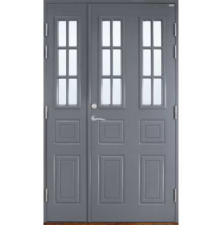 Halvparytterdörr Lurs Höllviken Kathedralglas