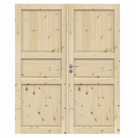 Parinnerdörr Swedoor Tradition 03 Massiv Furu