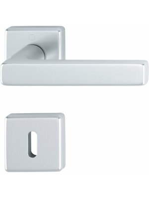 Handtagspaket Dallas silver med nyckelskylt