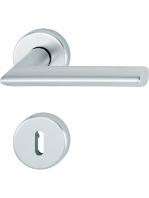 Handtagspaket Stockholm silver med nyckelskylt