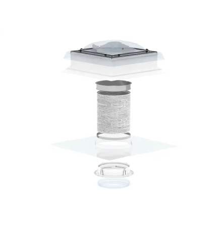 Ljustunnel TCF Velux Flex-r�r Platt Tak