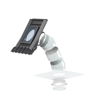 Ljustunnel TWR Velux Fast r�r Profilerat Sluttande Tak