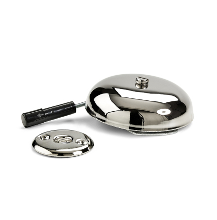 Ringklocka Habo 680 Nickel D�rrtjocklek 35-65 mm