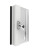 Handtagsbyte L�sbart handtag (BPK-17) Silver