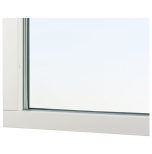 FAST FNSTER SVENSKA FNSTER RAK PROFIL 3-GLAS VIT ALUMINIUM