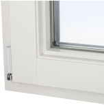 SIDOHNGT 1-LUFT FNSTER SVENSKA FNSTER RAK PROFIL INTGENDE 3-GLAS ALUMINIUM