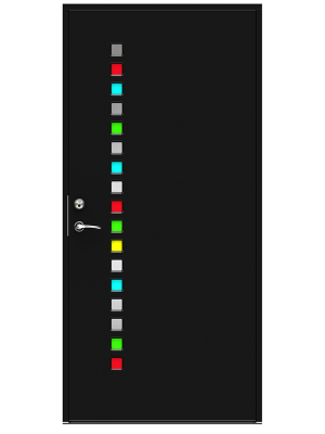 Frgbyte Svart NCS S 9000-N