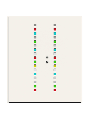 Frgbyte Klarvit NCS S 0500-N