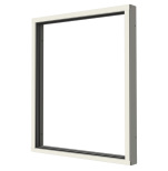 Fast Fnster Elitfnster Vision 3-glas Vitlackerad Aluminium
