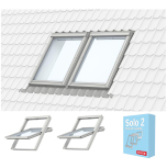 TAKFNSTER VELUX DUO PIVHNGT 100MM