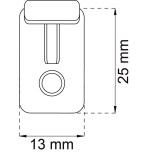 LINKNOPP HABO 1516-5 VIT