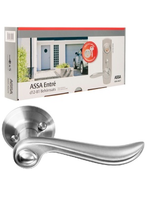 Beslagspaket (Monterad) ASSA 6638 MATTKROM